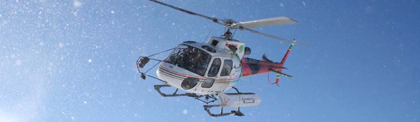 Les Arcs Helicopters - Helicopter Transfers, Airport Transfers, Sightseeing and Tourist helicopter flights and Tours